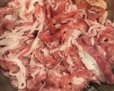 簡単 豚こまとナスのオイスター炒め作り方1写真