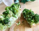 緑野菜のチーズフォンデュトースト作り方18写真