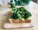 緑野菜のチーズフォンデュトースト作り方17写真