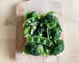 緑野菜のチーズフォンデュトースト作り方16写真