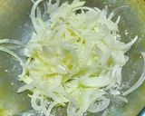 肉と獅子唐と桜エビと玉葱のかき揚げ作り方2写真