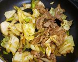 五香粉香る肉野菜炒め作り方6写真