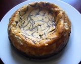 バナナとチョコのベイクドチーズケーキ作り方9写真