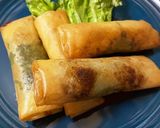 味付け不要!サバ春巻き作り方4写真