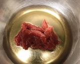 カツオのたたき☆にんにく梅だれ作り方1写真