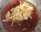 カツオのたたき☆にんにく梅だれ作り方5写真