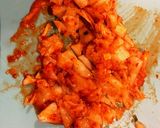 食欲そそる！キムチツナマヨおにぎり作り方2写真