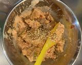 食欲そそる！キムチツナマヨおにぎり作り方3写真