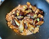 なすとひき肉のピリ辛そうめん作り方8写真