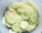 きゅうりの冷製クリーム和え作り方2写真
