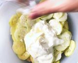 きゅうりの冷製クリーム和え作り方3写真