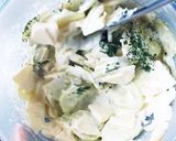 きゅうりの冷製クリーム和え作り方4写真