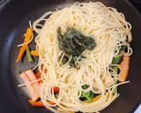 【簡単】彩り夏野菜のジェノベーゼパスタ作り方7写真