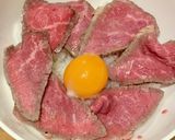 バルサミコ酢が香るローストビーフ丼作り方14写真