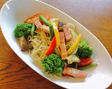 【簡単】彩り夏野菜のジェノベーゼパスタ作り方9写真