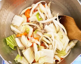 簡単　家庭料理✨厚揚げのピリ辛うま煮作り方3写真