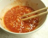 キムチリソース　薄揚げと水菜のサラダ作り方2写真