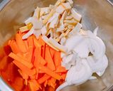 ☆身近な野菜で作る中華丼☆作り方2写真
