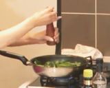 ルーマニア料理風小松菜のバルサミコ酢炒め作り方4写真