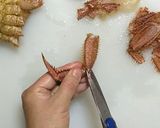 毛ガニのお刺身と甲羅蒸し作り方5写真