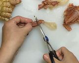 毛ガニのお刺身と甲羅蒸し作り方7写真