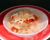 トマトとチーズで、トマトチーズ牛丼作り方4写真