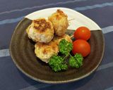 冷めても柔らかい！鶏胸肉のヘルシー肉団子作り方10写真