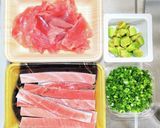 マグロとアボカドの重ねちらし寿司作り方1写真