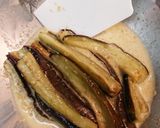 ナス焼きゴマドレ和え作り方4写真