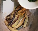 ナス焼きゴマドレ和え作り方5写真