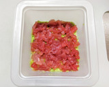マグロとアボカドの重ねちらし寿司作り方3写真