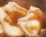 そうめんの肉入りつけつゆ（温）※雑作り方3写真