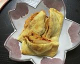 キムチ納豆の油揚げ袋焼き作り方6写真