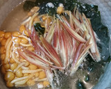 簡単！なめことみょうがの中華風スープ作り方2写真