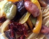そら豆とオイル漬トマトパスタ作り方9写真