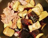 にんにくMAX!!ナスと豚のトマト煮込み作り方8写真