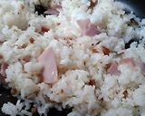 レタスチャーハン、醤油卵を最後に入れる。作り方1写真