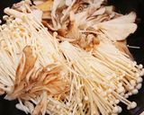 簡単！ヘルシー？☆厚揚豆腐のキノコ餡掛け作り方3写真