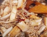 簡単！ヘルシー？☆厚揚豆腐のキノコ餡掛け作り方6写真