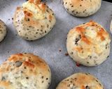 黒ごまとチーズのパン。作り方7写真