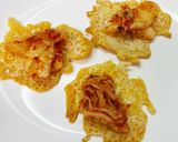 簡単おつまみ!チーズ煎餅の本技キムチ巻き作り方3写真