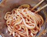 濃厚♡キムチユッケうどん♡作り方3写真