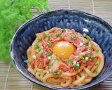 濃厚♡キムチユッケうどん♡作り方4写真