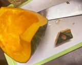 炊飯器で簡単かぼちゃの煮物作り方1写真