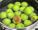 青梅でいろいろ②甘露煮作り方2写真