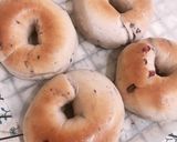 ブルーベリーとクリームチーズのベーグル作り方15写真