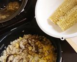 コーンツナ炊き込みご飯作り方4写真