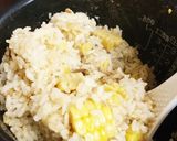 コーンツナ炊き込みご飯作り方5写真