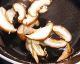 椎茸の旨味たっぷり卵スープ作り方1写真