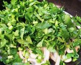 大根と葉とちくわの炒め煮。作り方4写真